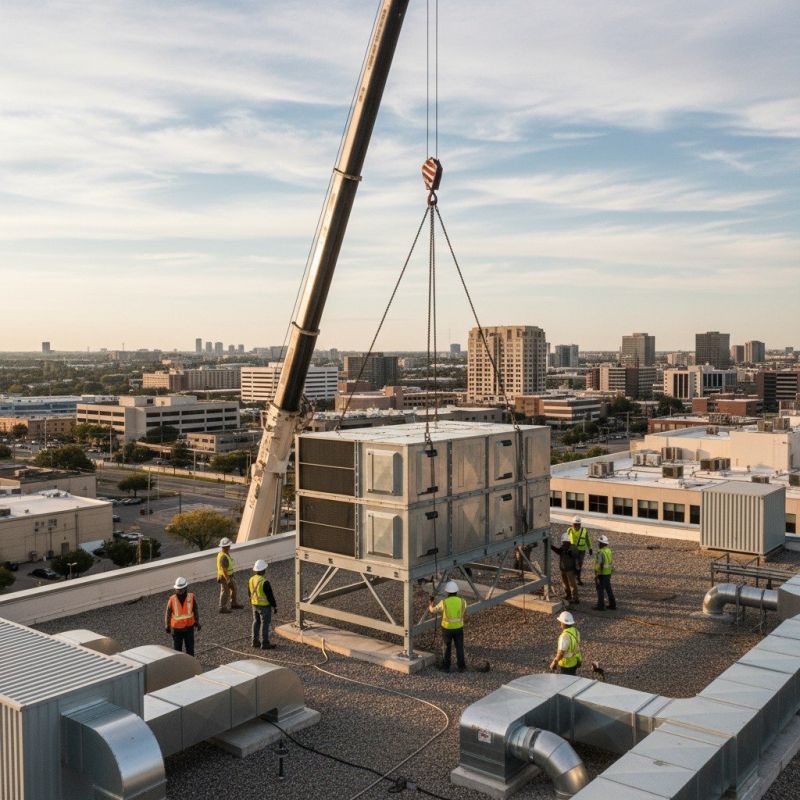 Local Commercial Hvac Installation pros at work