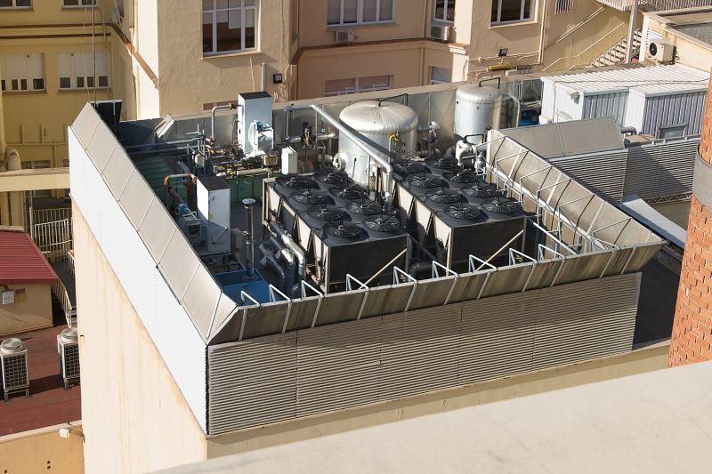 Completed Commercial HVAC System